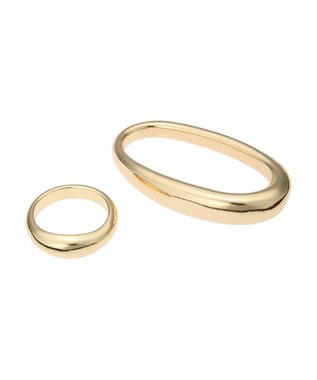 AMERICAN HOLIC ２セットボリュームリング Gold