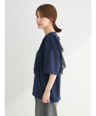 Green Parks ・ＳＵＧＡＲ　ＳＰＯＯＮ　ＬＩＯＮｐｔラッフルＴＥＥ Navy