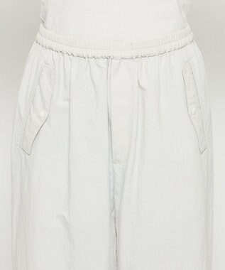 uncrave ライトプルーフナイロン パラシュートパンツ グレージュ