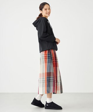 SHARE PARK LADIES 【UVカット・吸水速乾・ストレッチ・軽量・アンチピリング 】ダンボールフードパーカー（S・Mサイズ） ブラック系