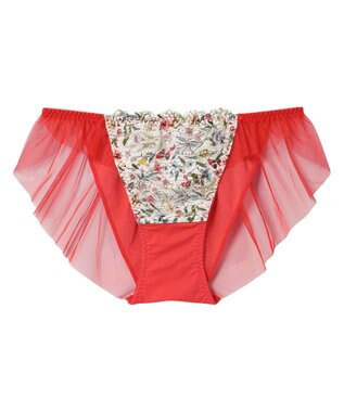 une nana cool MADE WITH LIBERTY FABRIC 【綿混】レースショーツ BE