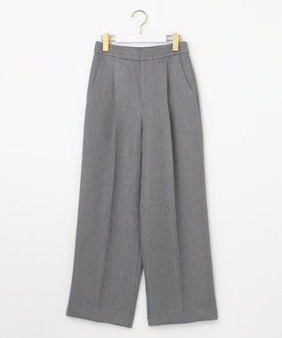 ANY SIS L 【洗える】ビスチェ & ワイドパンツ セット グレー