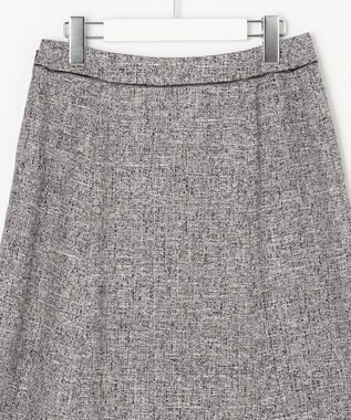 J.PRESS LADIES S 【セットアップ対応】Light Tweed スカート ブラック系5