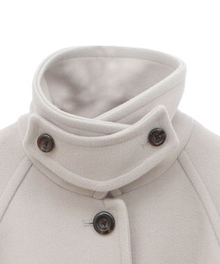 earth music&ecology 2WAYカラーロングコート ベージュ