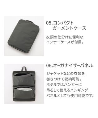 ACE BAGS & LUGGAGE ace. トルク スーツケース 40/48L 機内持込 A4/14.0インチPC収納  ガーメントケース付 09091 トルク ジェットブラック