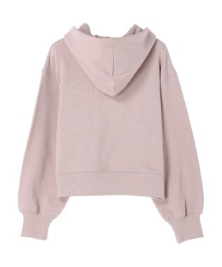 earth music&ecology 裏毛ＺＩＰパーカー Pink Beige