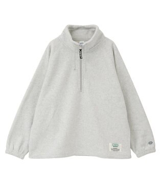 AMERICAN HOLIC Discus フリースハーフジッププルオーバー Oatmeal