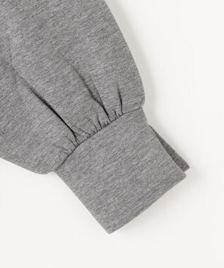 ANY ロゴ刺繍ダンボールトレーナー グレー