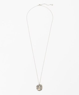 23区 ダルメシアンジャスパー ネックレス シルバー系