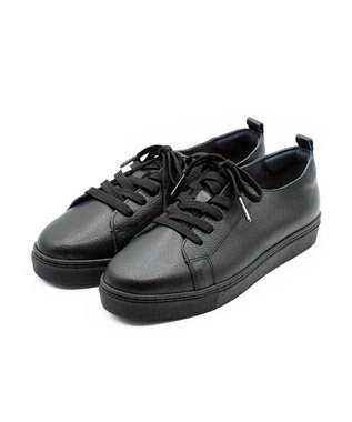 APOM アンライニングレースアップスニーカー30 ブラックB