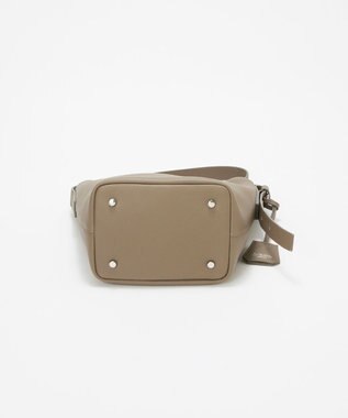 TOPKAPI 【Breath TOPKAPI】ELAN エラン シュリンクレザー ワンショルダーバッグ グレージュ