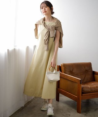 自由区 S 【洗える】ラメシアー トップス ベージュ