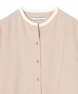 BEIGE， 【WEB＆一部店舗限定】ZEKOLVA / ブラウス Taupe