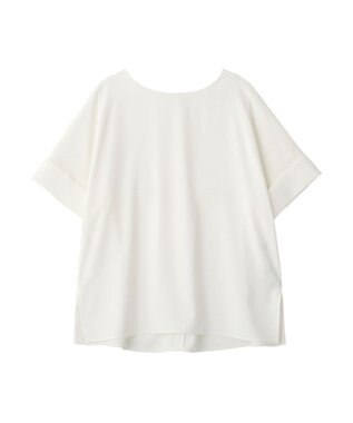 AMERICAN HOLIC 【予約】【WEB限定】イージーケア+接触冷感バックタック半袖プルオーバー Off White