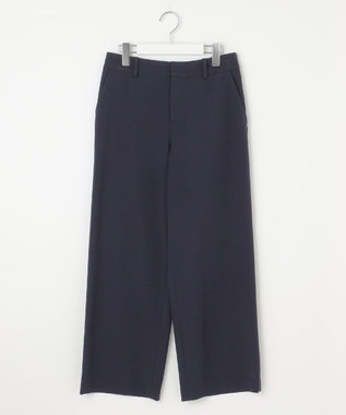 J.PRESS LADIES 【WEB限定カラーあり】T/Rアルガンシルク ワイド パンツ ネイビー系