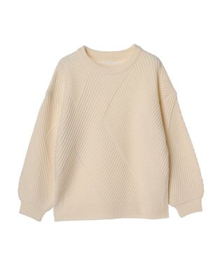 Green Parks ・Ｐｅｔｉｔ　Ｆｌｅｕｒ　ランダムキリカエニット Off White