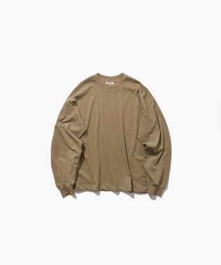 ATON FRESCA NUBUCK | ロングスリーブTシャツ BEIGE
