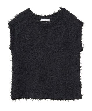 Green Parks ・ｓｗｉｎｇ　ｂｙ　チュールヤーンプルオーバー Black