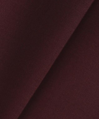 自由区 L 【SHIHOさん着用】TRスラブツイルテーパード パンツ ボルドー