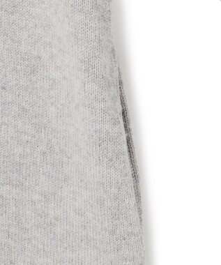 23区 S 【洗える】カシミヤブレンド ニットワンピース ライトグレー系