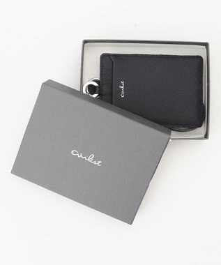 airlist 【本革・バイカラー】リール付きパスケース　Stella　ステラ ネイビー×スカイ