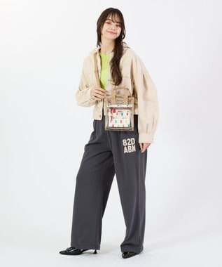 LeSportsac CLEAR MINI N/S TOTE/ハリボーゴールドベアーズ/クリア ハリボーゴールドベアーズ/クリア