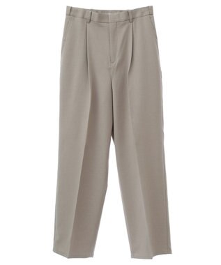 Green Parks きれいシルエットパンツ（ワイドストレート） Beige