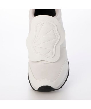 MODE ET JACOMO <D'ICI>取り外し可能キルト付き2WAYスニーカー ホワイト