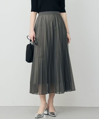 ICB L カールマイヤープリーツ スカート