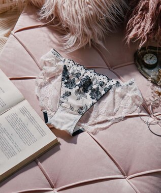 San-ai Resort（三愛水着楽園） エレガントコレクション 【2412】 バックレースショーツ 【northerly】 アイボリー