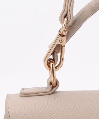 ANY SIS 【2WAY】トップハンドルショルダー バッグ グレージュ