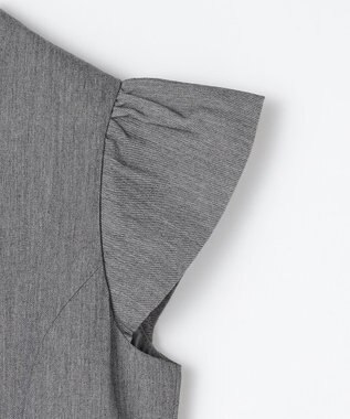 組曲 KIDS 【150-160㎝】ノワールドット ドレス グレー