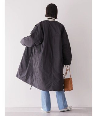 AMERICAN HOLIC キルポカ撥水加工サイドＺＩＰコート Ivory