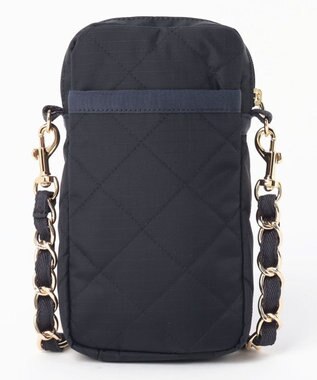 LeSportsac CHAIN MINI PHONE CRSBDY/ディープシーブルーキルト ディープシーブルーキルト