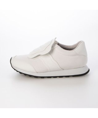 MODE ET JACOMO <D'ICI>取り外し可能キルト付き2WAYスニーカー ホワイト