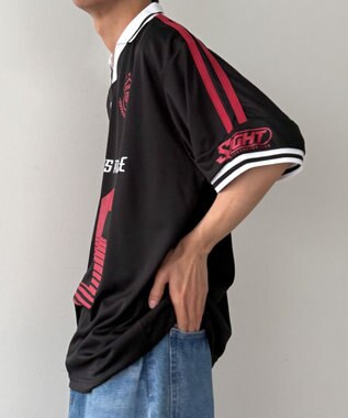 WEGO ナンバリングサッカーT（SS） ブラック