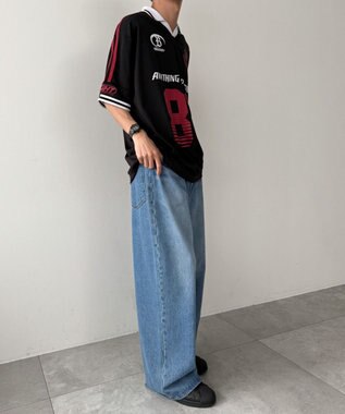 WEGO ナンバリングサッカーT（SS） ブラック