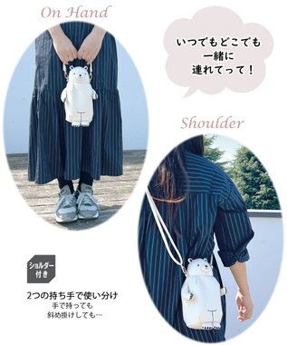 ROOTOTE 1155【シロクマ＆ペンギン】EU.ウイズルー.ファンファンアニマル-A 01：ノースポール