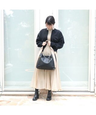 Regalo Felice 【ドラマ使用商品 / A4サイズ対応】トート / REGALO BKG(ブラック×グレージュ)