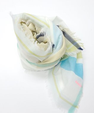 POLS 播州織 極細コットンストール ゴールド