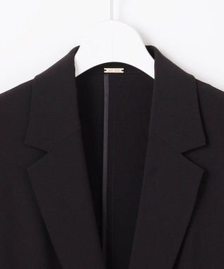 ANY SIS L セレモニーダブルクロス ジレ ブラック