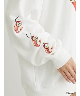 Green Parks Villains／袖アート裏毛プルオーバー Off White