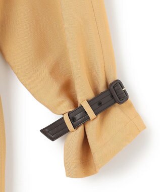 BEIGE， ALAIN / ラップトレンチコート Camel × Brown