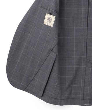 J.PRESS MEN 【J.PRESS MOVING / セットアップ対応】REDA ACTIVE ウィンドーペーン ジャケット グレー系4