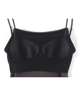 AMPHI ブラトップ 立体的なバストシルエット 背中の段差を軽減 タイトなシルエット インナー JWG103 アンフィ／ワコール ブラウン