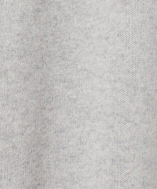 23区 S 【洗える】カシミヤブレンド ニットワンピース ライトグレー系