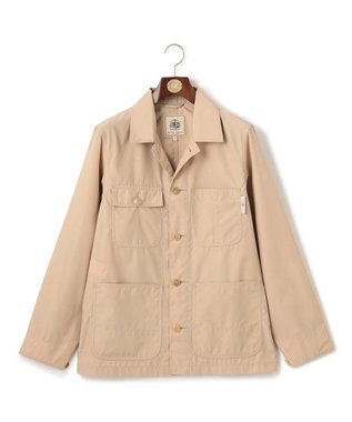 J.PRESS MEN グリストーンタフタ カバーオールジャケット ベージュ系