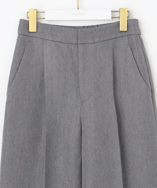 ANY SIS L 【洗える】ビスチェ & ワイドパンツ セット グレー