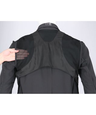 CW-X 【MEN】【CHUMS (チャムス)コラボ】 CW-X アウタートップス スーツとして使える ジャケット 長袖 はっ水性(本体) メンズ LNO560 /ワコール ブラック