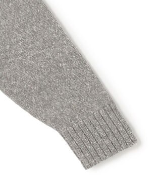 JOSEPH HOMME 【WEB・一部店舗限定  】 シャギーメランジ　ハイネックカーディガン ライトグレー系